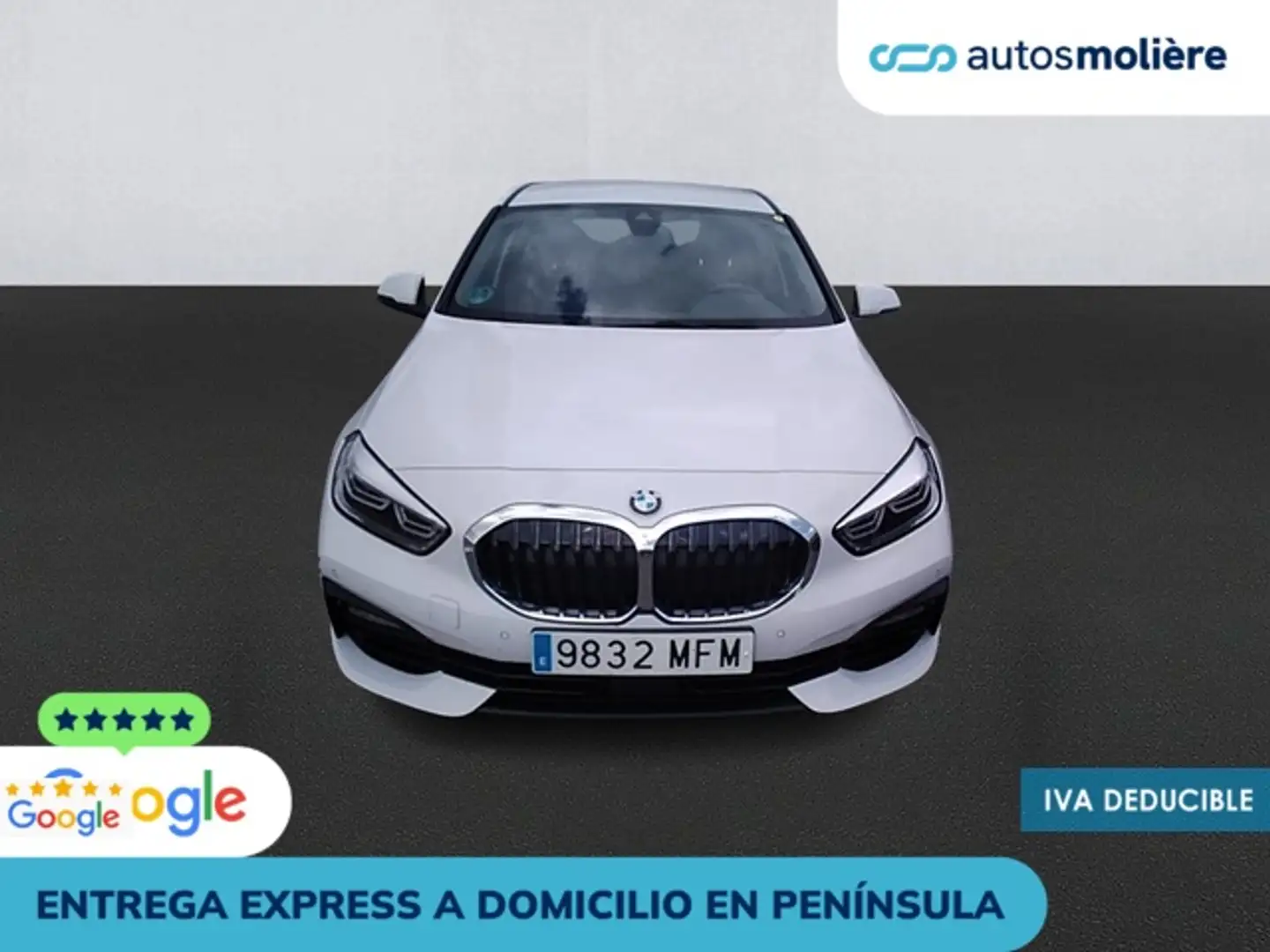 BMW 116 116d Blanc - 2