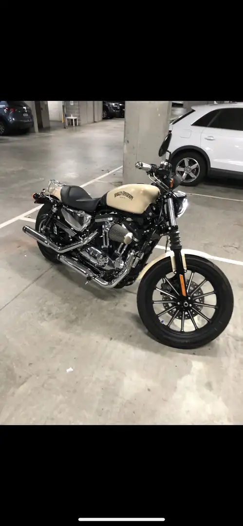 Harley-Davidson Sportster 883 XL883N Iron 2015 Sand Cammo Denim Beige - 1