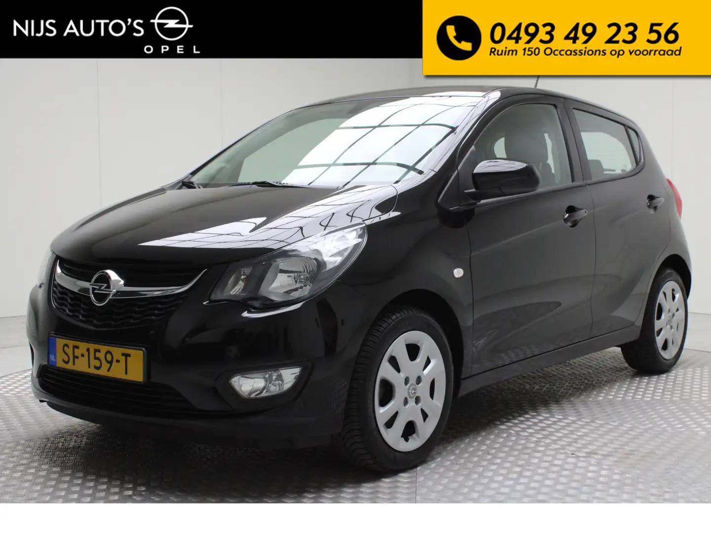 Opel Karl 1.0 ecoFLEX Edition | automaat | airco | pdc achte Noir - 1