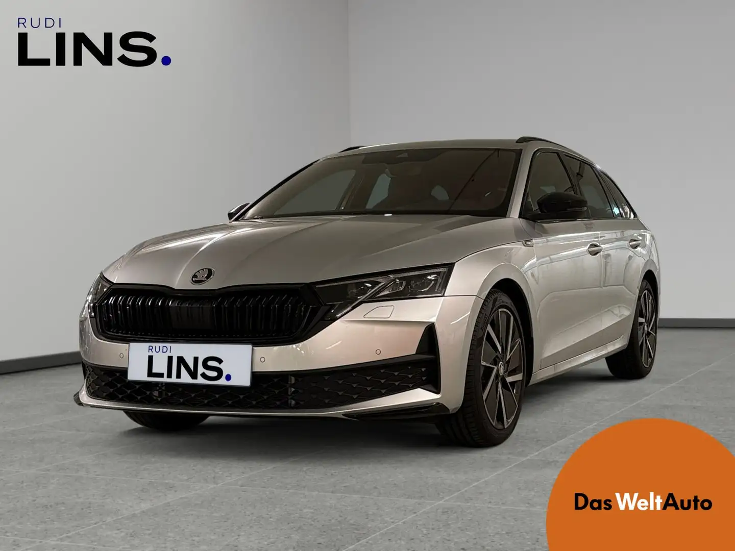 Skoda Octavia Sportline TDI DSG Argent - 1