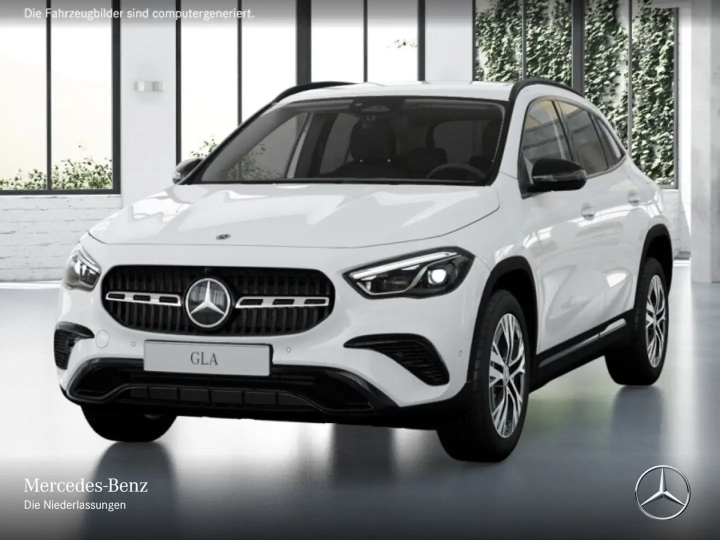 Mercedes-Benz GLA 250 e PROGRESSIVE+NIGHT+360°+MULTIBEAM+TOTW Weiß - 2