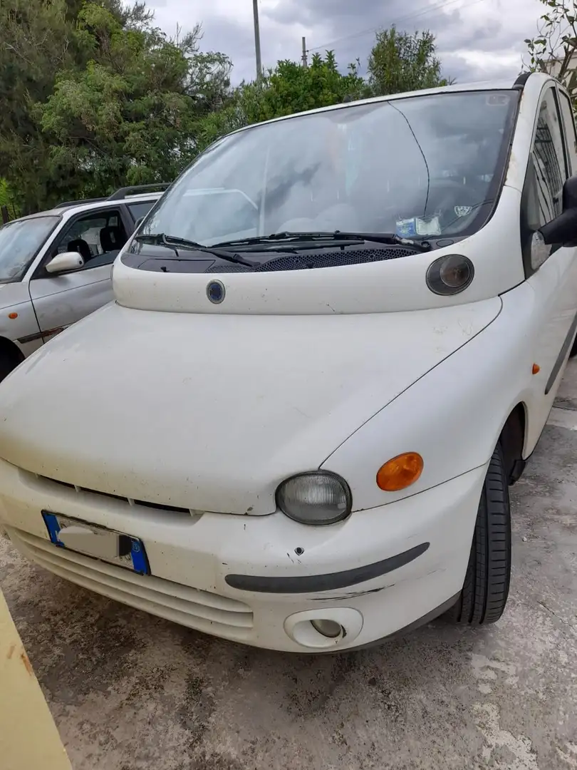 Fiat Multipla Multipla I 1998 1.9 jtd SX Blanco - 1