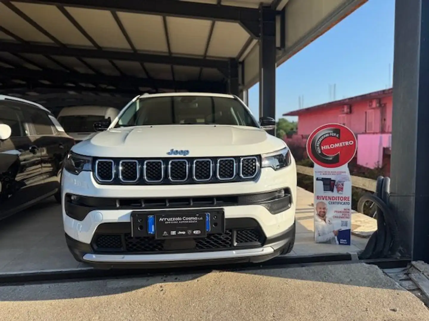 Jeep Compass Compass 1.3 turbo t4 phev Limited 4xe auto Weiß - 2