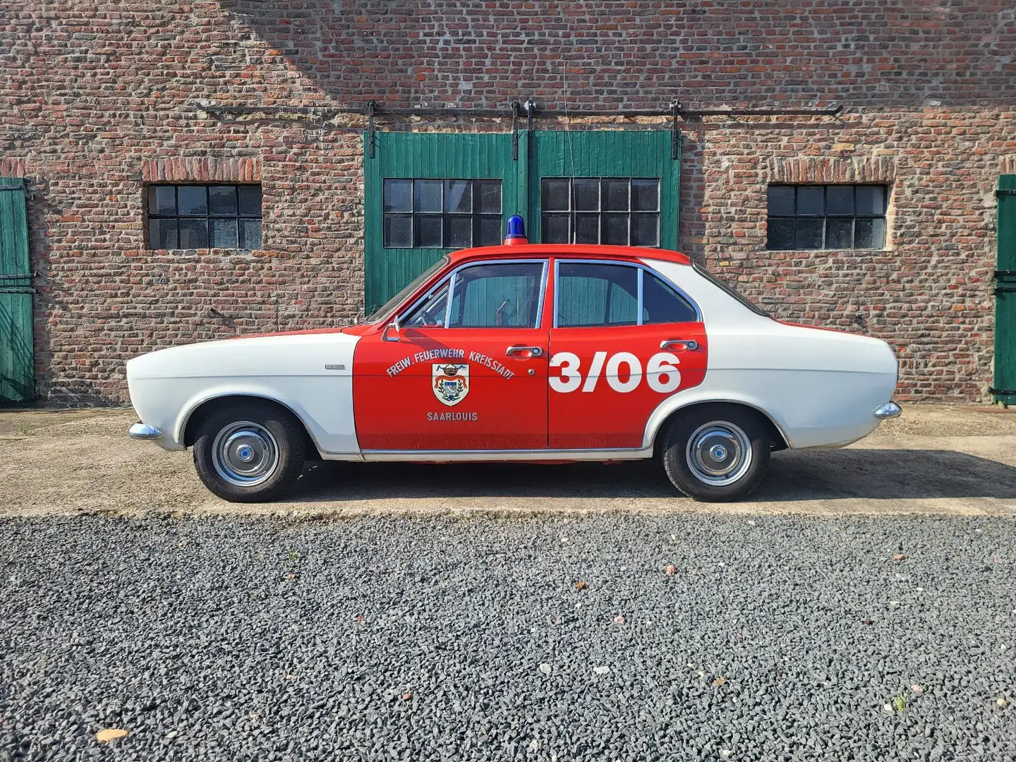 Ford Escort 1300 GT MK1 Feuerwehr Einzelstück Rot - 1