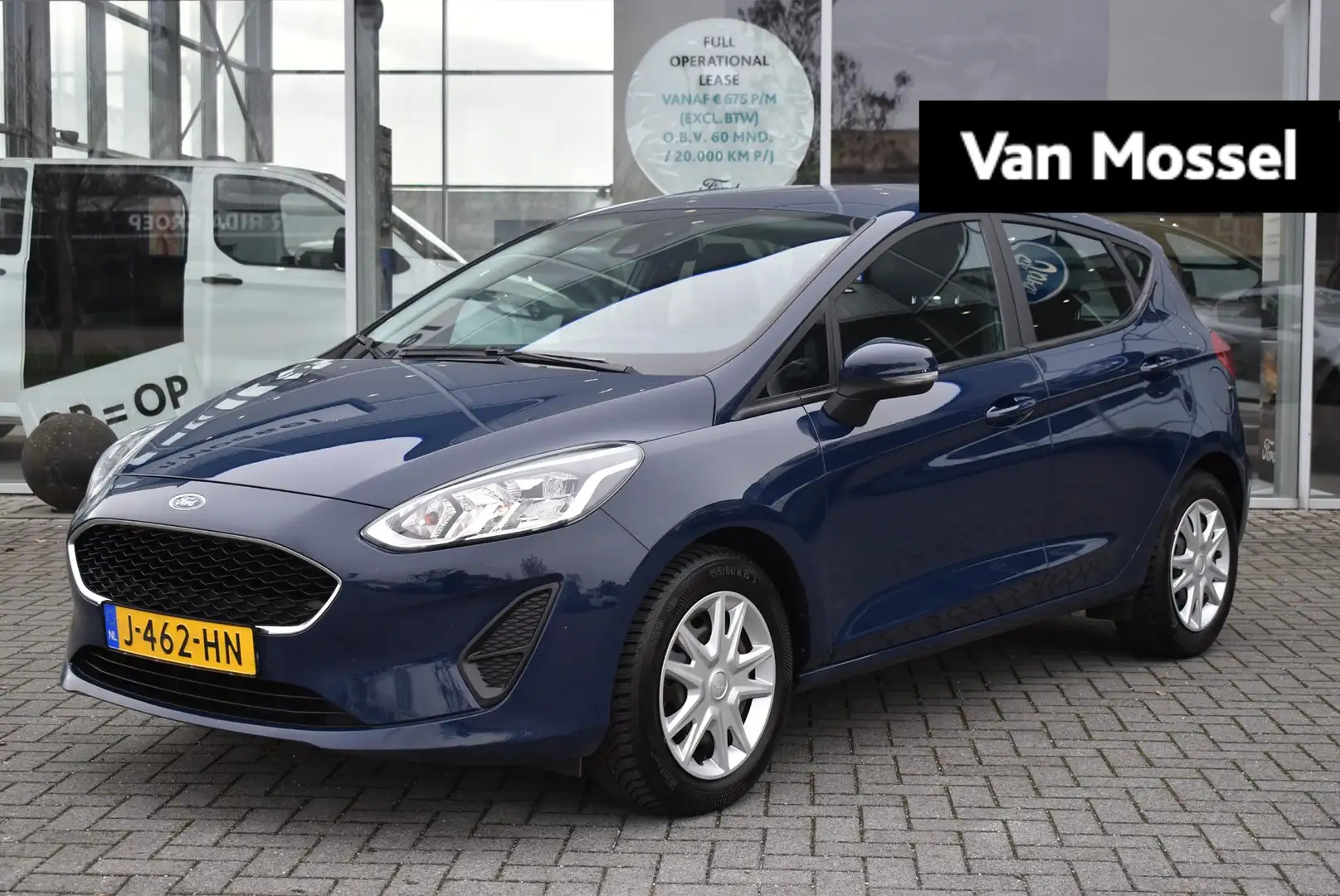 Ford Fiesta 1.0 EcoBoost Connected | Airco | Cruise Control | Blauw - 1