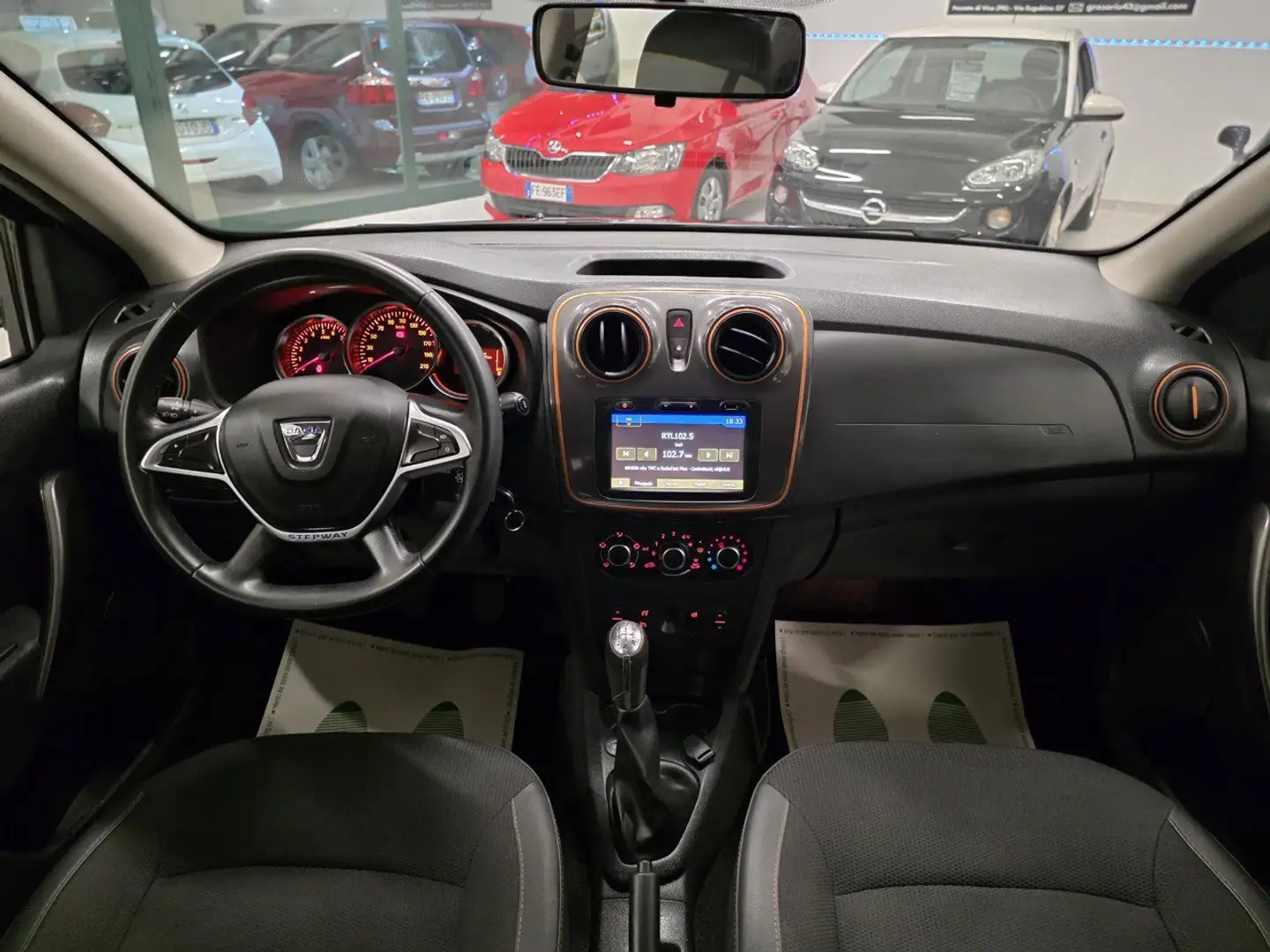 Dacia Sandero Sandero II 2017 Stepway 0.9 tce Brave turbo Gpl s Gris - 2