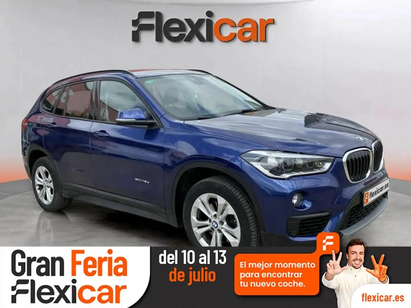 BMW X1 sDrive18d Azul - 1