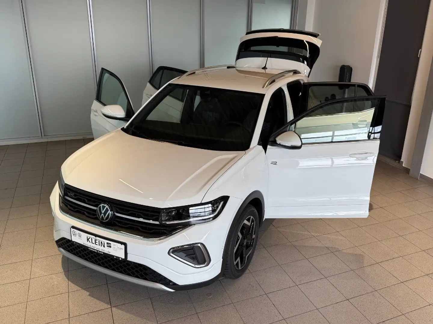 Volkswagen T-Cross R-Line 1.0 l TSI OPF 85 kW (116 PS) 7-Gang-Doppelk Wit - 2