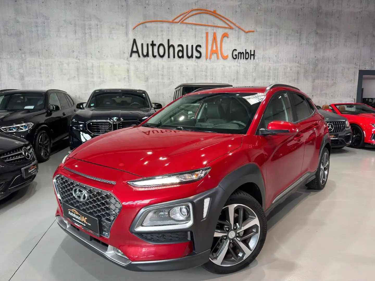 Hyundai KONA Premium 2WD/SCHIEBEDACH/VOLL-LED/APPLE/ANDR Rot - 1