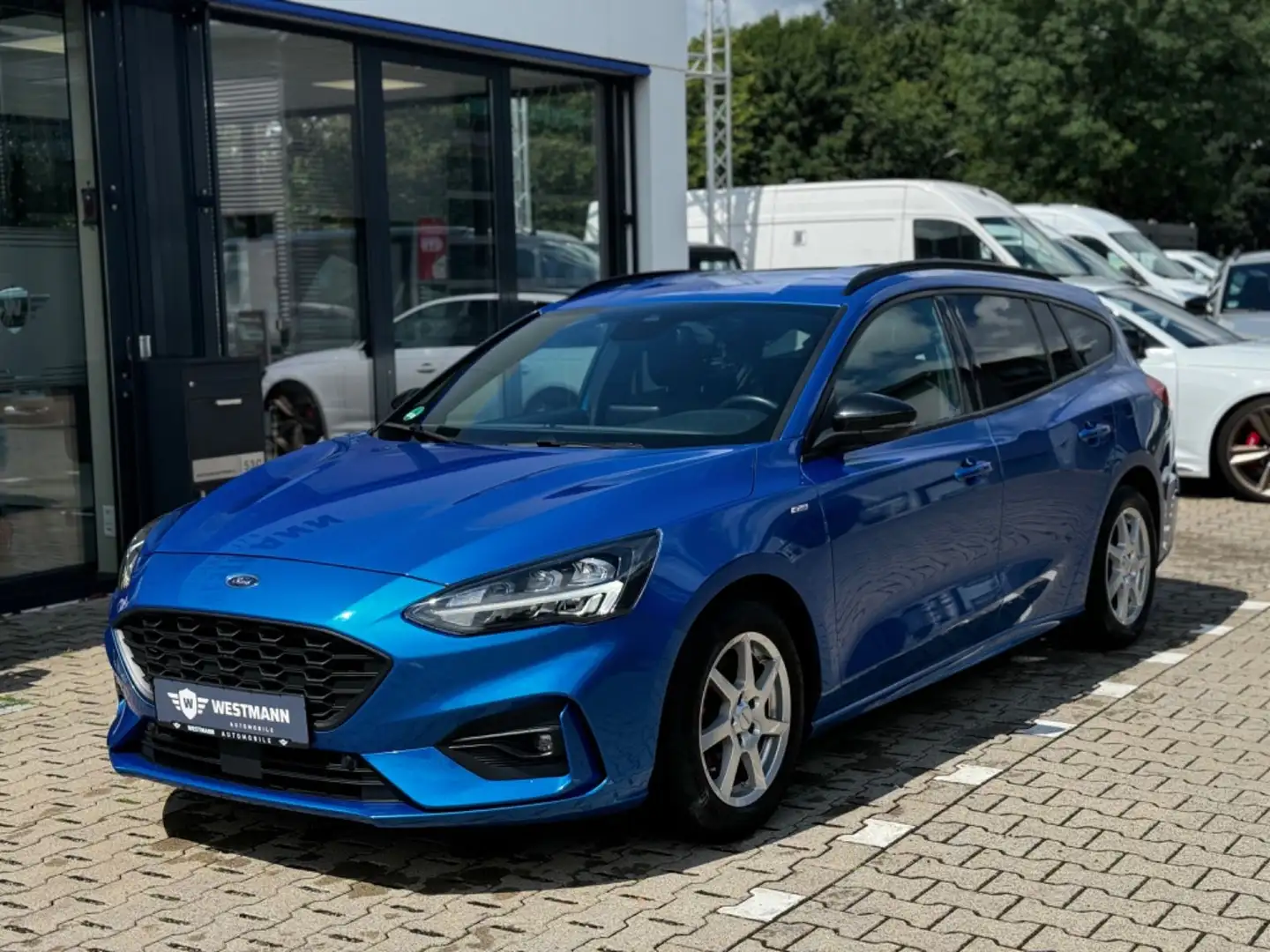 Ford Focus Turnier ST-LINE/SHZ/NAVI/KLIMA/LED/KAMERA/ Blau - 1