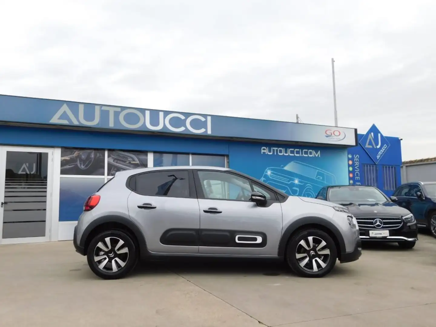 Citroen C3 PureTech 110 S&S EAT6 Max Cambio Automatico Grigio - 2