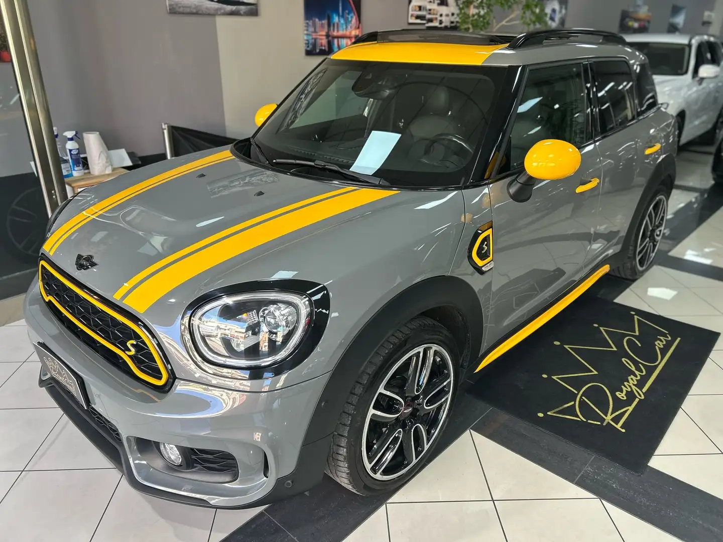 MINI Cooper SD Countryman ALL4 auto John Cooper Works Gris - 1