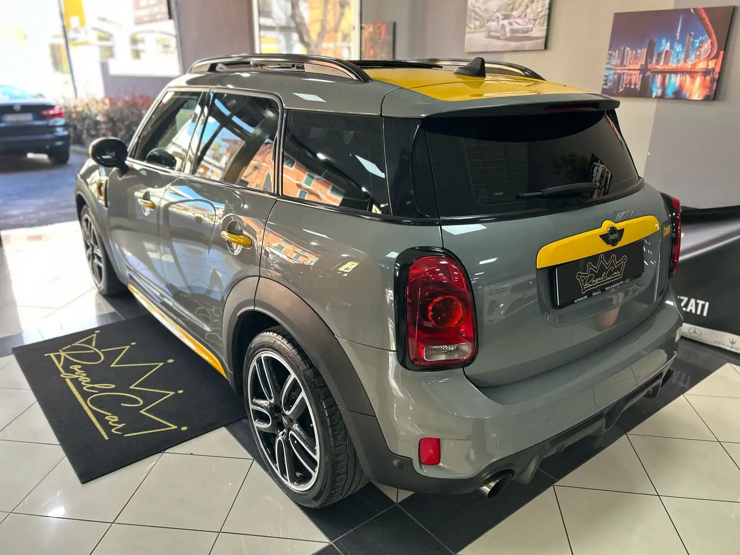 MINI Cooper SD Countryman ALL4 auto John Cooper Works Gris - 2