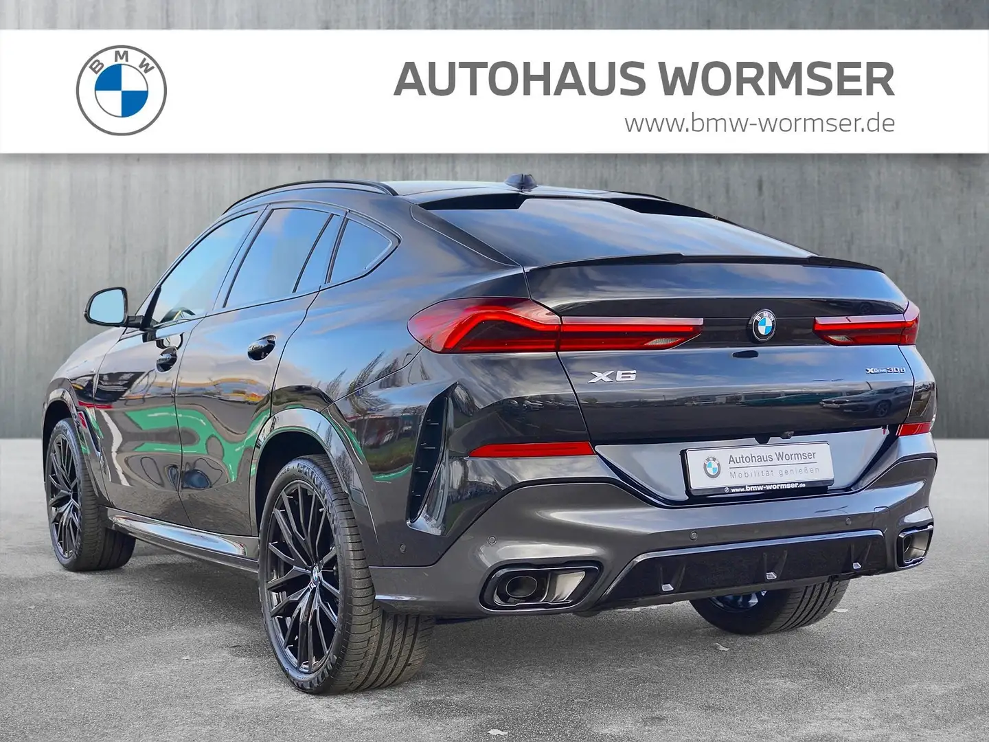 BMW X6 xDrive30d M Sport; BMW Live Cockpit; M Leuchten Sh Чёрный - 2