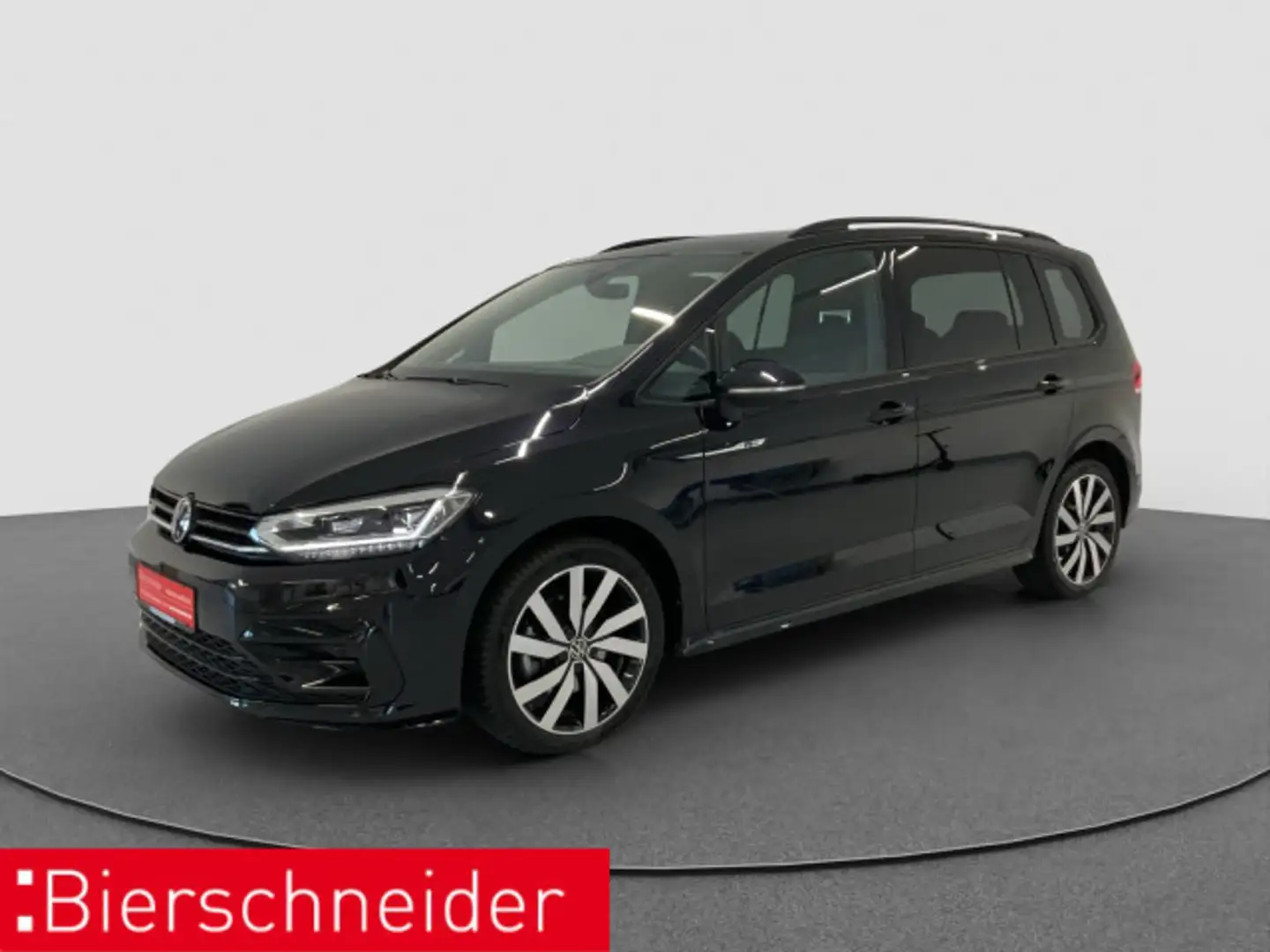 Volkswagen Touran 2.0 TDI DSG R-Line Black 7SITZE AHK STHZ Schwarz - 1