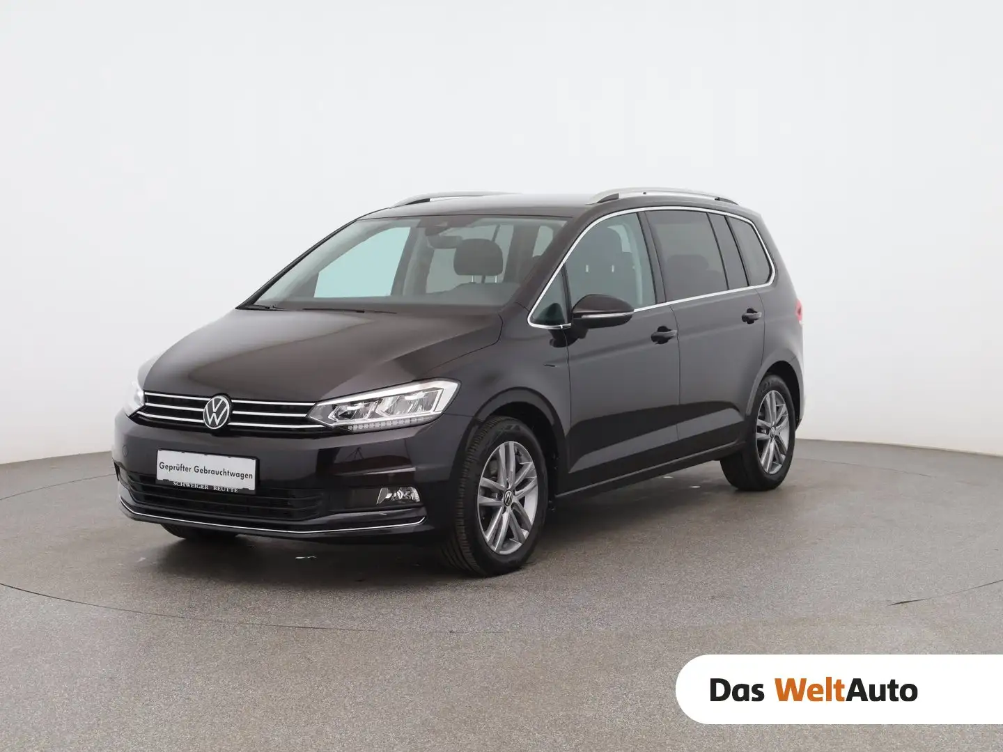 Volkswagen Touran Highline TSI DSG Schwarz - 1