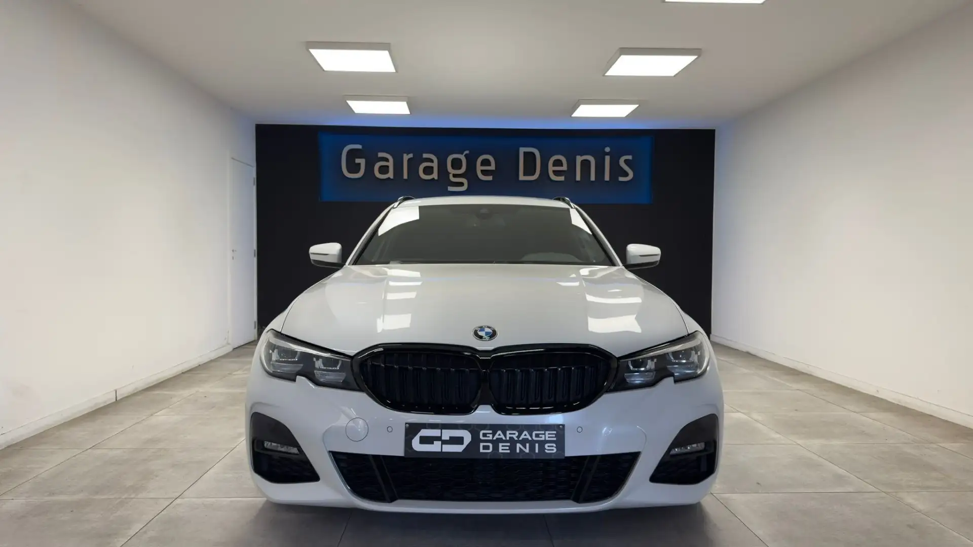 BMW 316 Touring 316 dA MHEV PACK M*BOITE-AUTO*LED*CUIR* Білий - 2