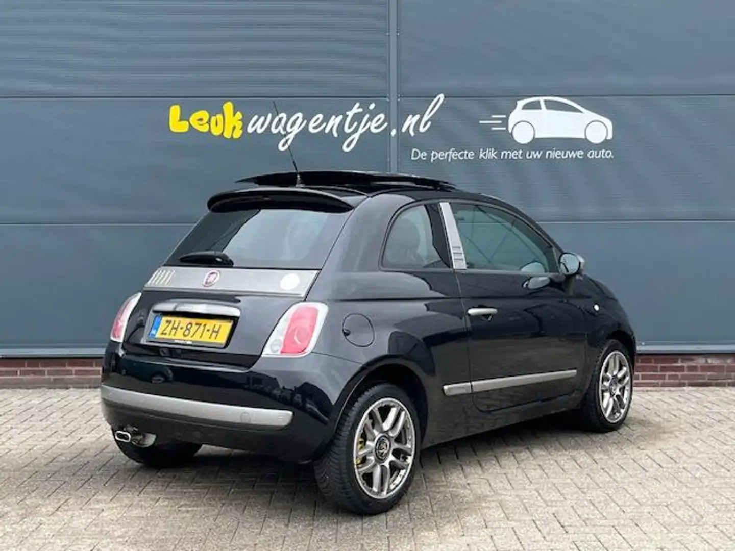 Fiat 500 1.4-16V by Diesel *100pk *schuifdak *Interscope Negro - 2