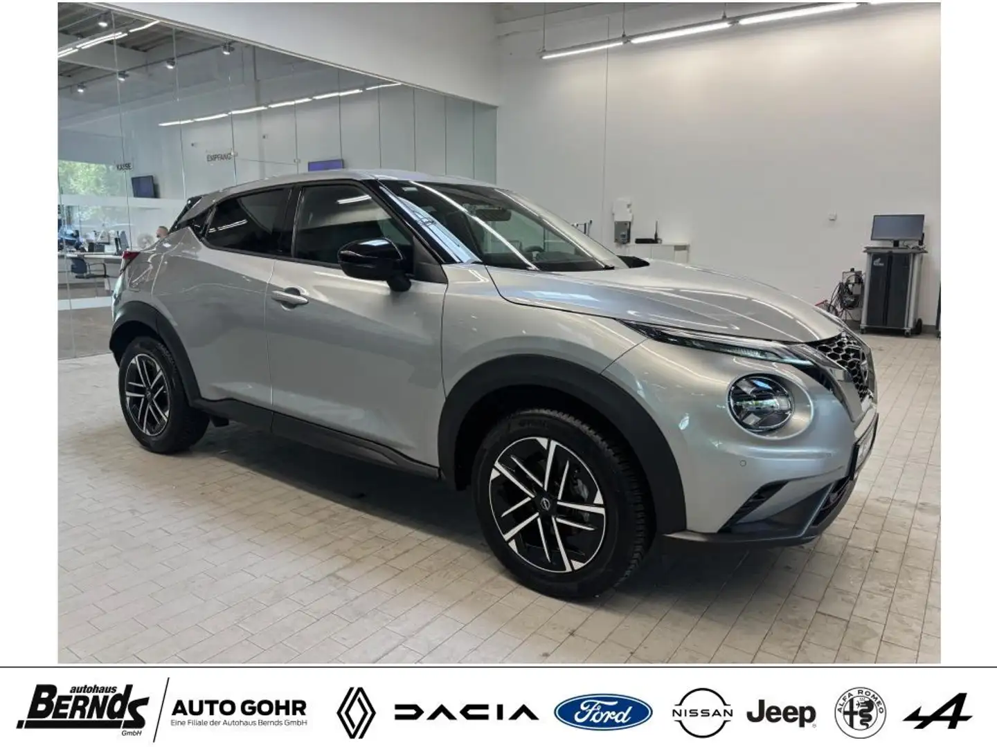 Nissan Juke 1.0 DIG-T N-Connecta KLIMAAUTOM. SITZHZG. ISO-FIX Silber - 2