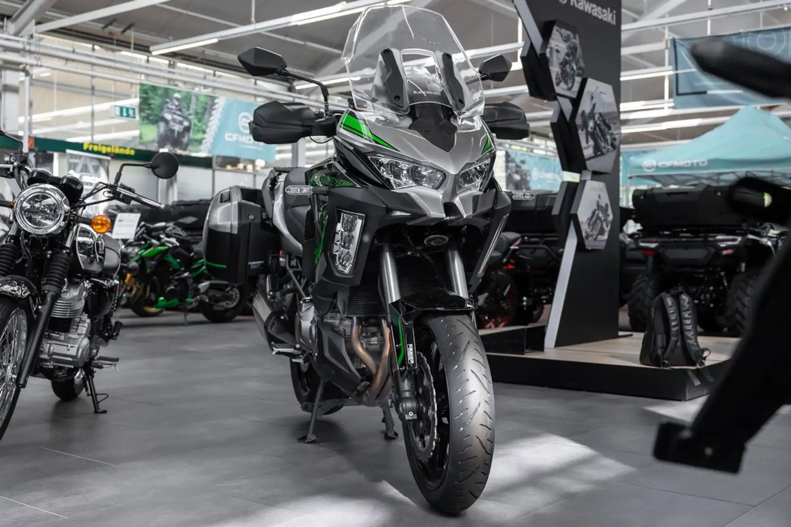 Kawasaki Versys 1000 SE Tourer, Werksgarantie bis 12/2028 Gris - 2