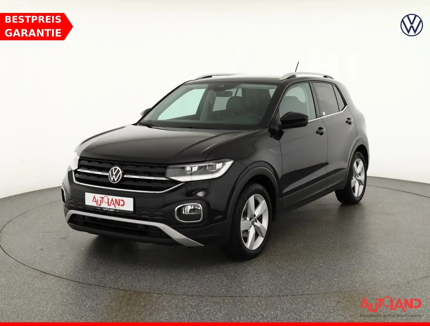 Volkswagen T-Cross 1.0 TSI Style LED ACC Kamera Navi DAB Noir - 1