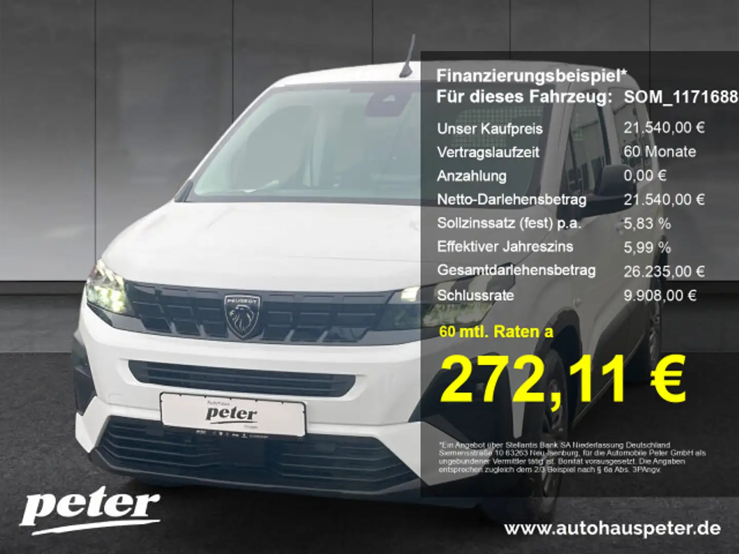 Peugeot Rifter Rifter N1 Allure 110 L1 +Kamera+FSH+Bluetooth+ Белый - 1
