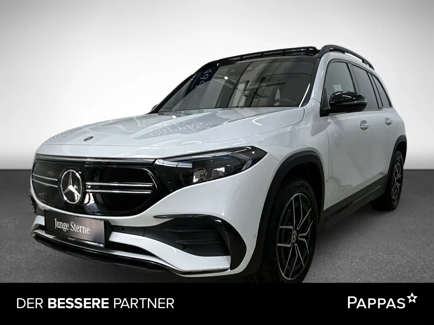Mercedes-Benz EQB 300 4MATIC HUD Navi PTS Pano AUT Wide Cam Weiß - 1