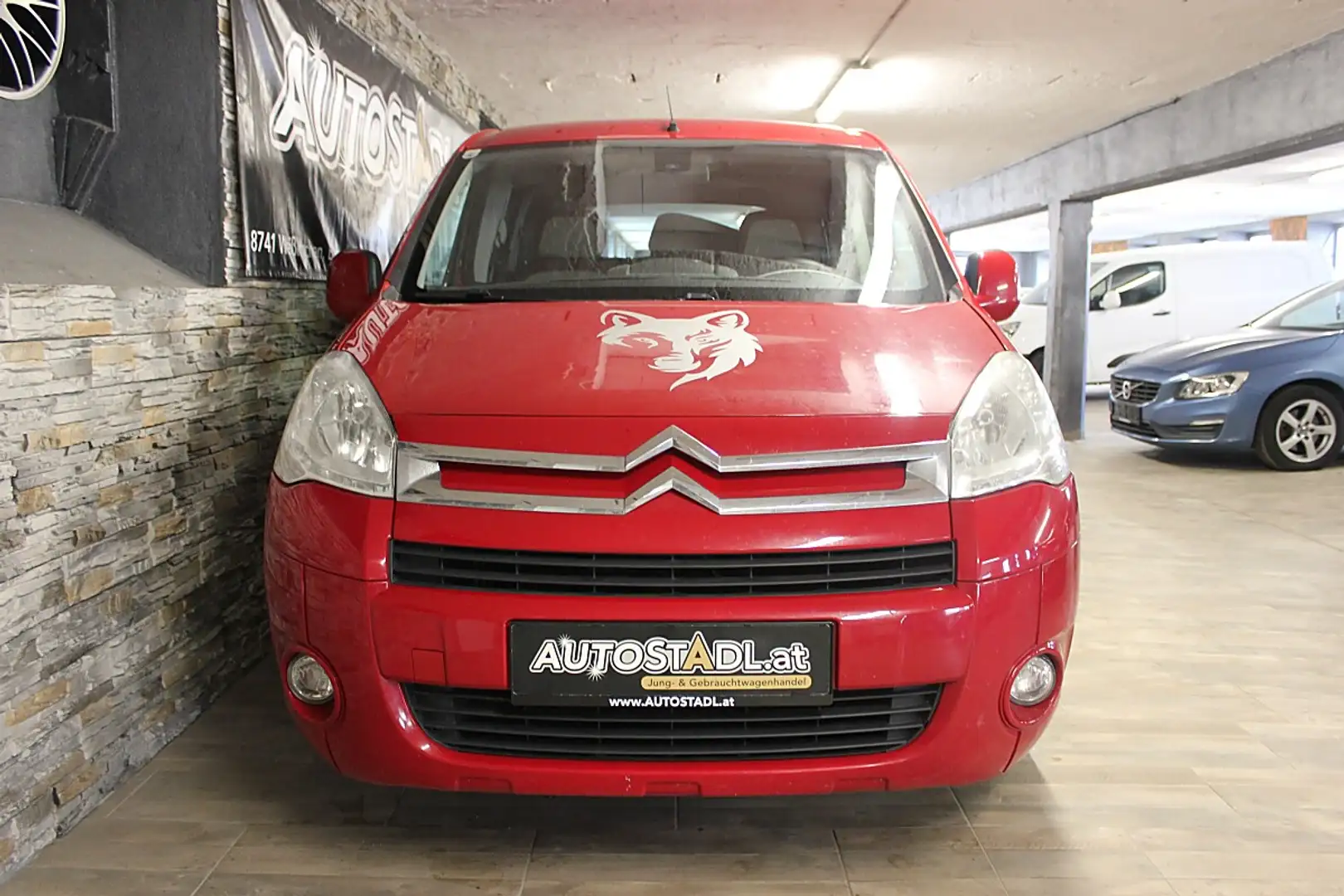 Citroen Berlingo HDi 110/7-SITZER-AHV-KLIMA!! Rot - 2