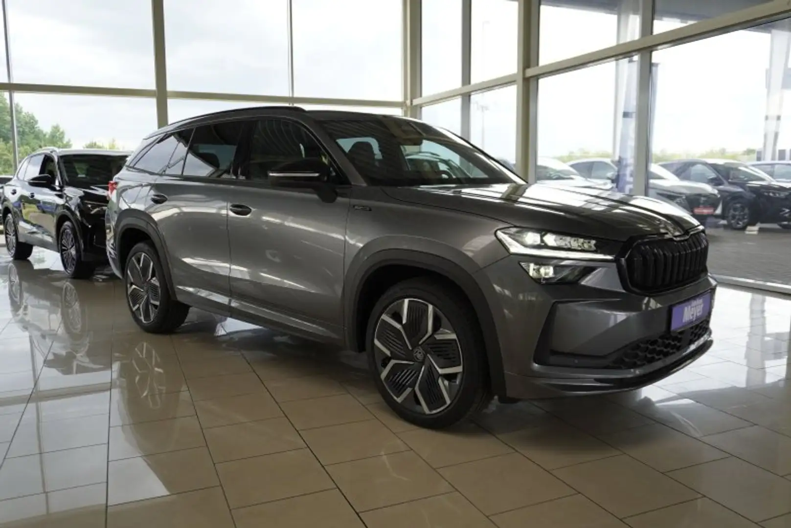Skoda Kodiaq Sportline 2,0TDI DSG 4x4 aAHK/Matrix/Navi/ACC/el.K Grau - 1