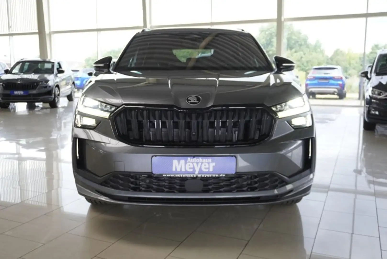 Skoda Kodiaq Sportline 2,0TDI DSG 4x4 aAHK/Matrix/Navi/ACC/el.K Grau - 2