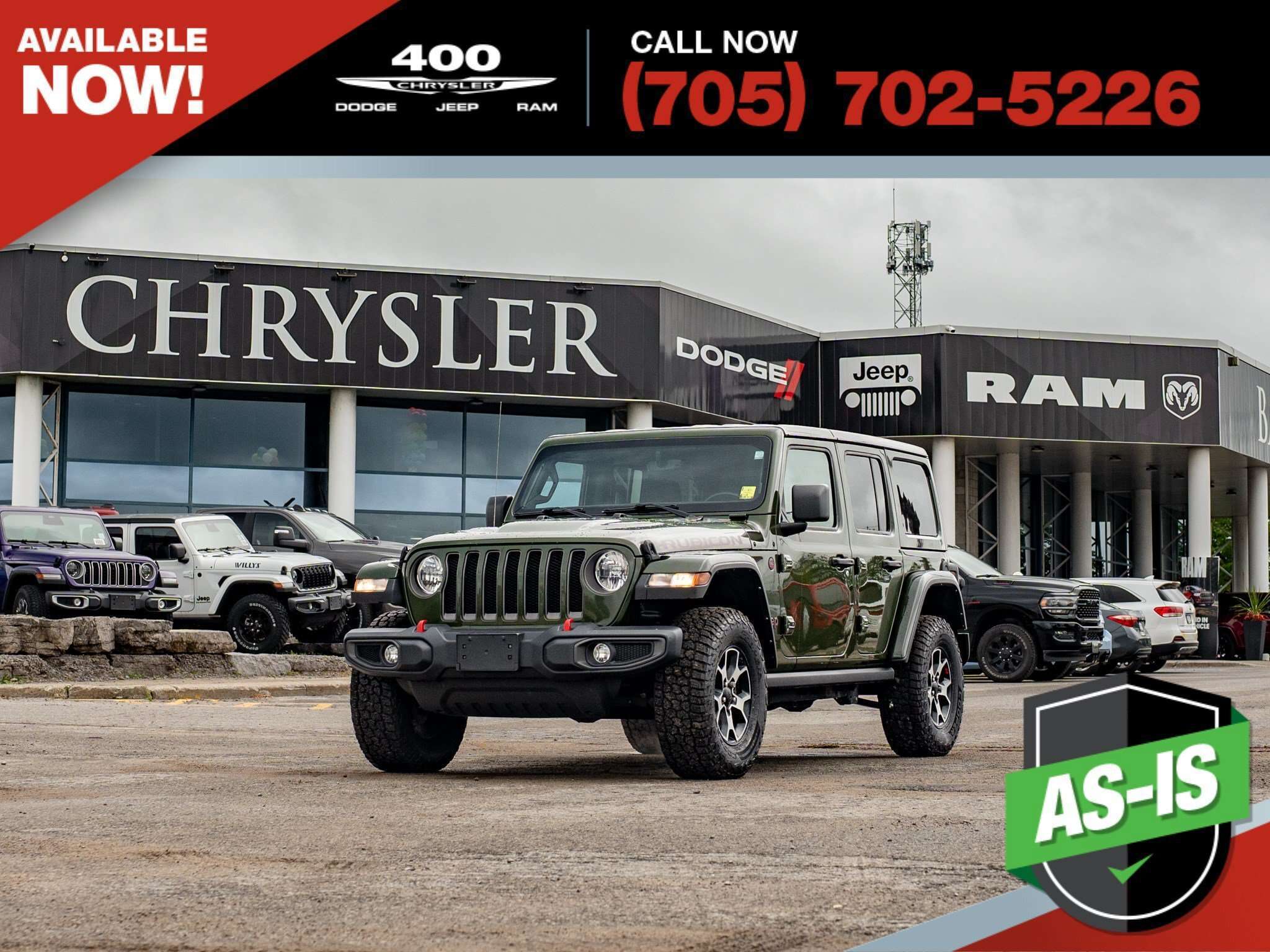 2021 Jeep Wrangler Unlimited Rubicon | Available Now