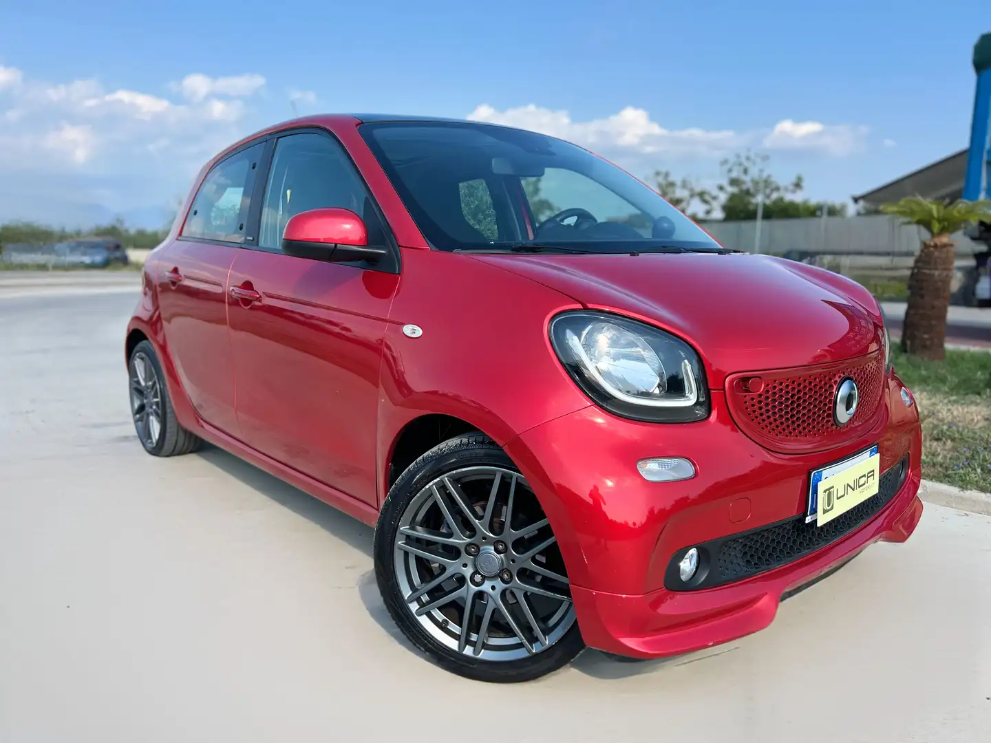 smart forFour Forfour 900 TURBO 90cv ALLESTIMENTO BRABUS Rosso - 1