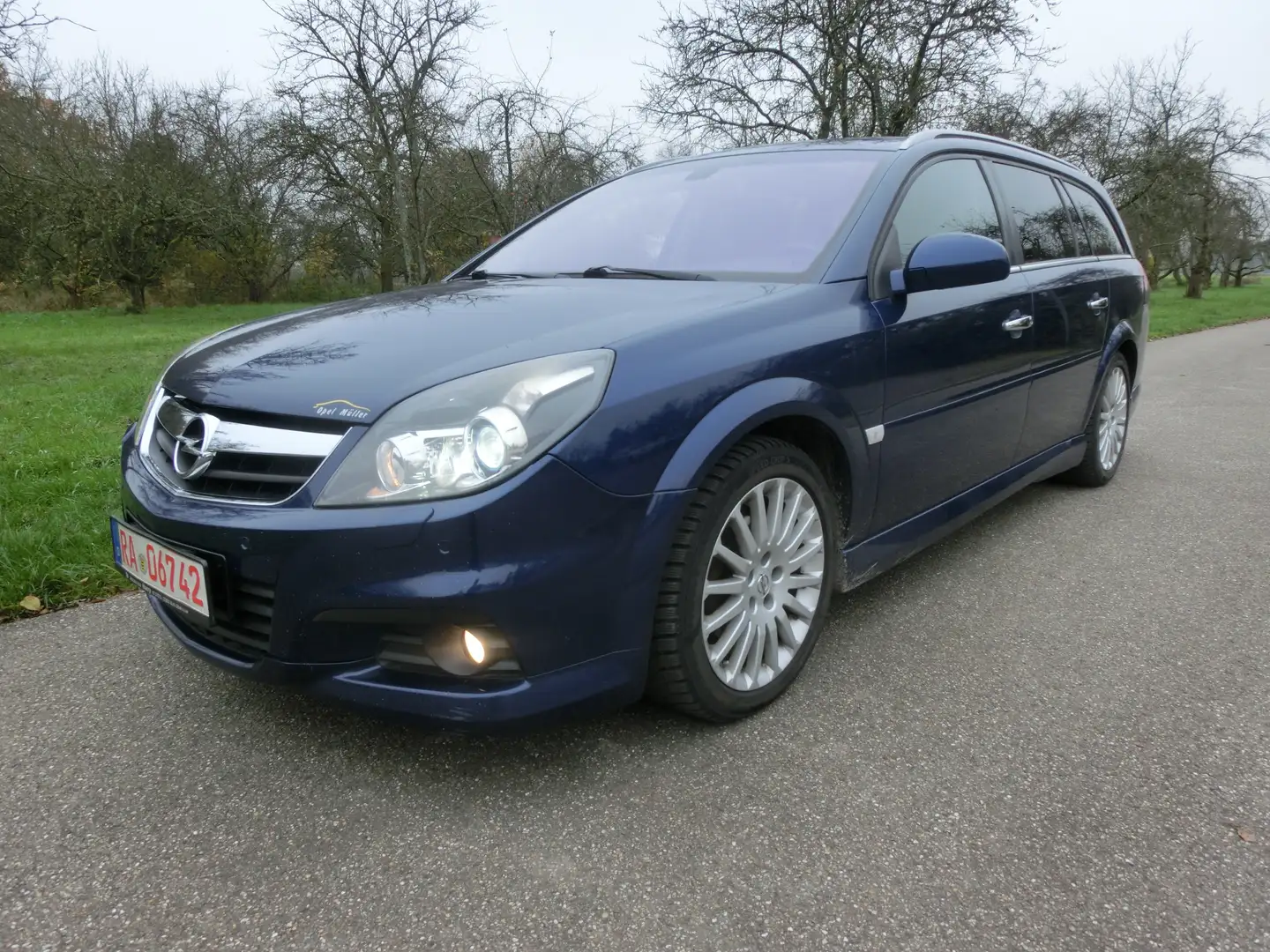 Opel Vectra Recaro Vollleder+Xenon+Shz+AHK+Klimaaut.TÜV neu Blau - 1