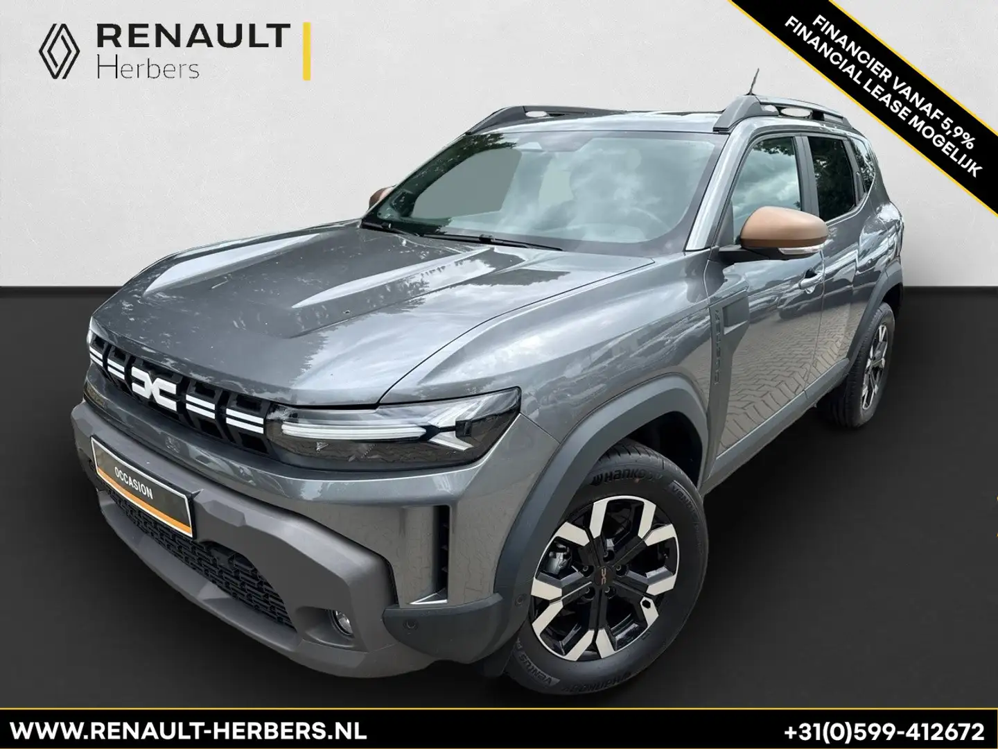 Dacia Duster 1.2 TCe 130 mild hybrid Extreme 360 CAMERA / NAVI Grijs - 1