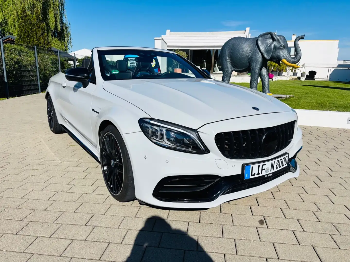 Mercedes-Benz C 63 AMG C63S AMG*SERVICE NEU*GARANTIE*CARBON*SEHR GEPFL. Černá - 1