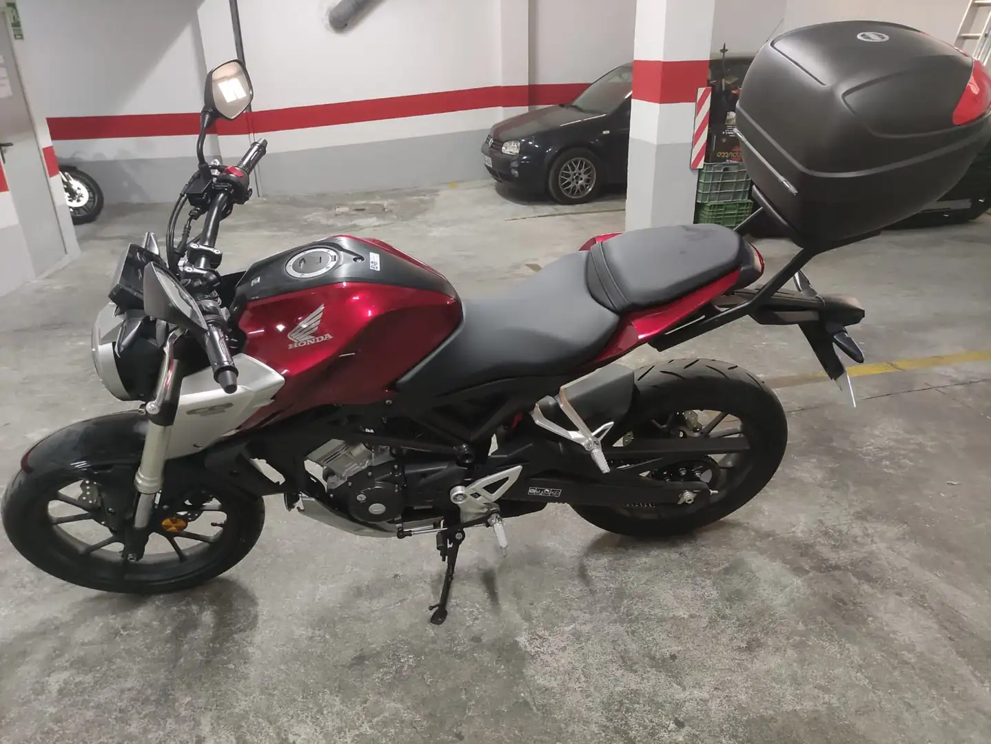 Honda CBF 125 CBF 125 R NA Burdeos - 2
