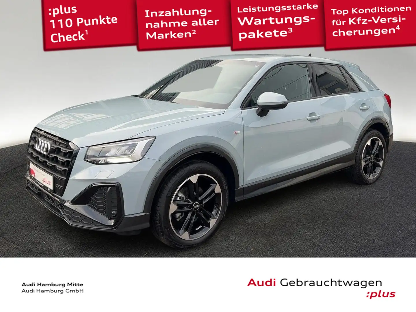 Audi Q2 35 TFSI S line S tronic AHK Virtual Navi Kame Grau - 1