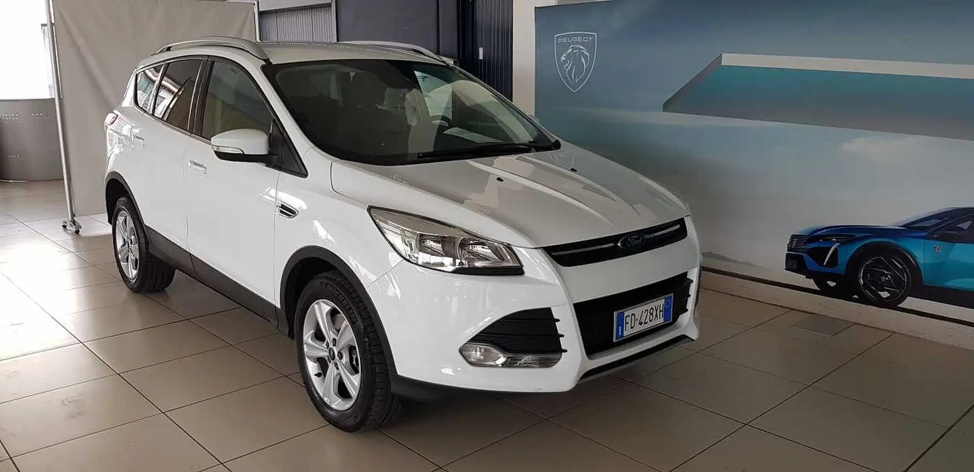 Ford Kuga 2.0 TDCI 120 CV S&S 2WD Plus Bianco - 1