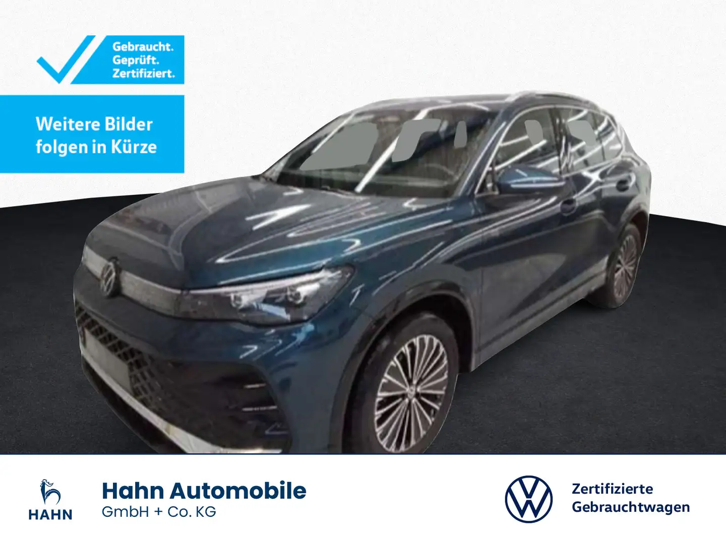 Volkswagen Tiguan 2.0TDI DSG R-Line AHK Cam HuD LED+ Navi Blau - 1