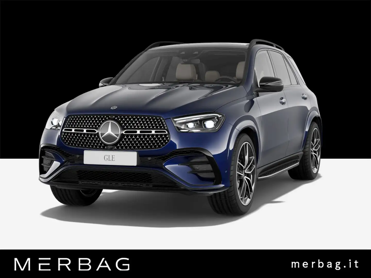 Mercedes-Benz GLE 300 d 4Matic Mild Hybrid AMG Line Premium Bleu - 1