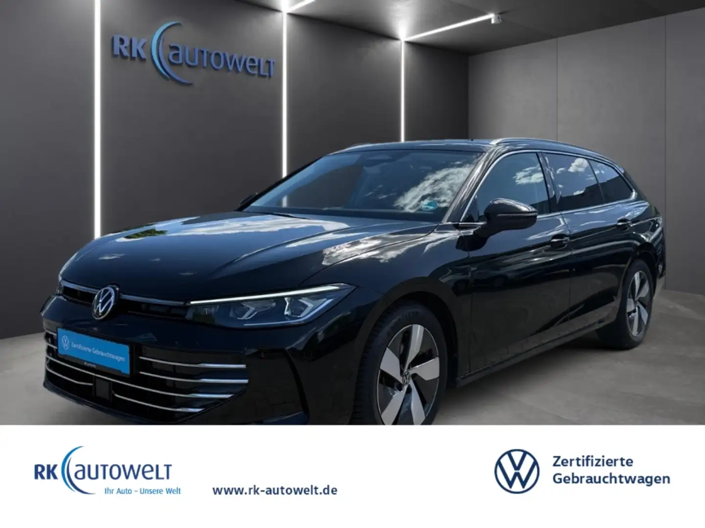 Volkswagen Passat Elegance 2.0 TDI AHK-klappbar Navi Rear View Noir - 1