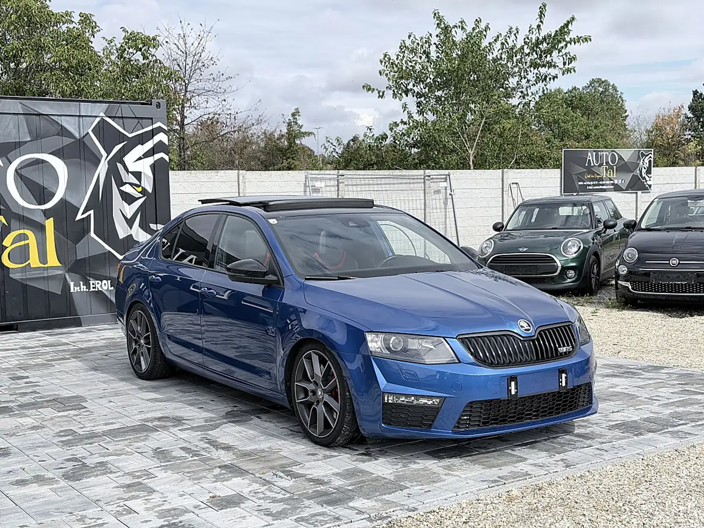 Skoda Octavia vRS 2,0 TDI DSG *Pano*Canton*vRS Blau - 2