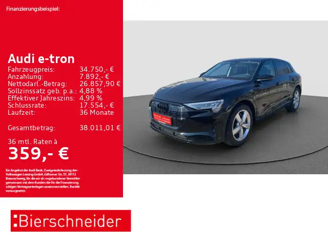 Audi e-tron 55 advanced AHK PANO MATRIX 360