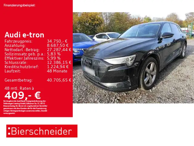 Audi e-tron 55 advanced AHK PANO MATRIX 360