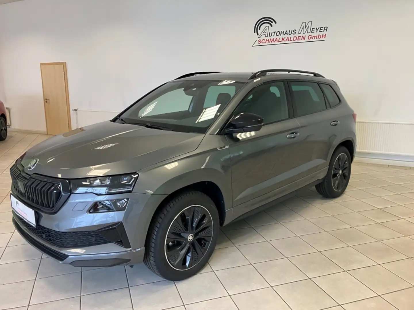 Skoda Karoq 2.0 TDI 4x4 DSG Sportline +AHK+Assistenz+elektr.He Grau - 2