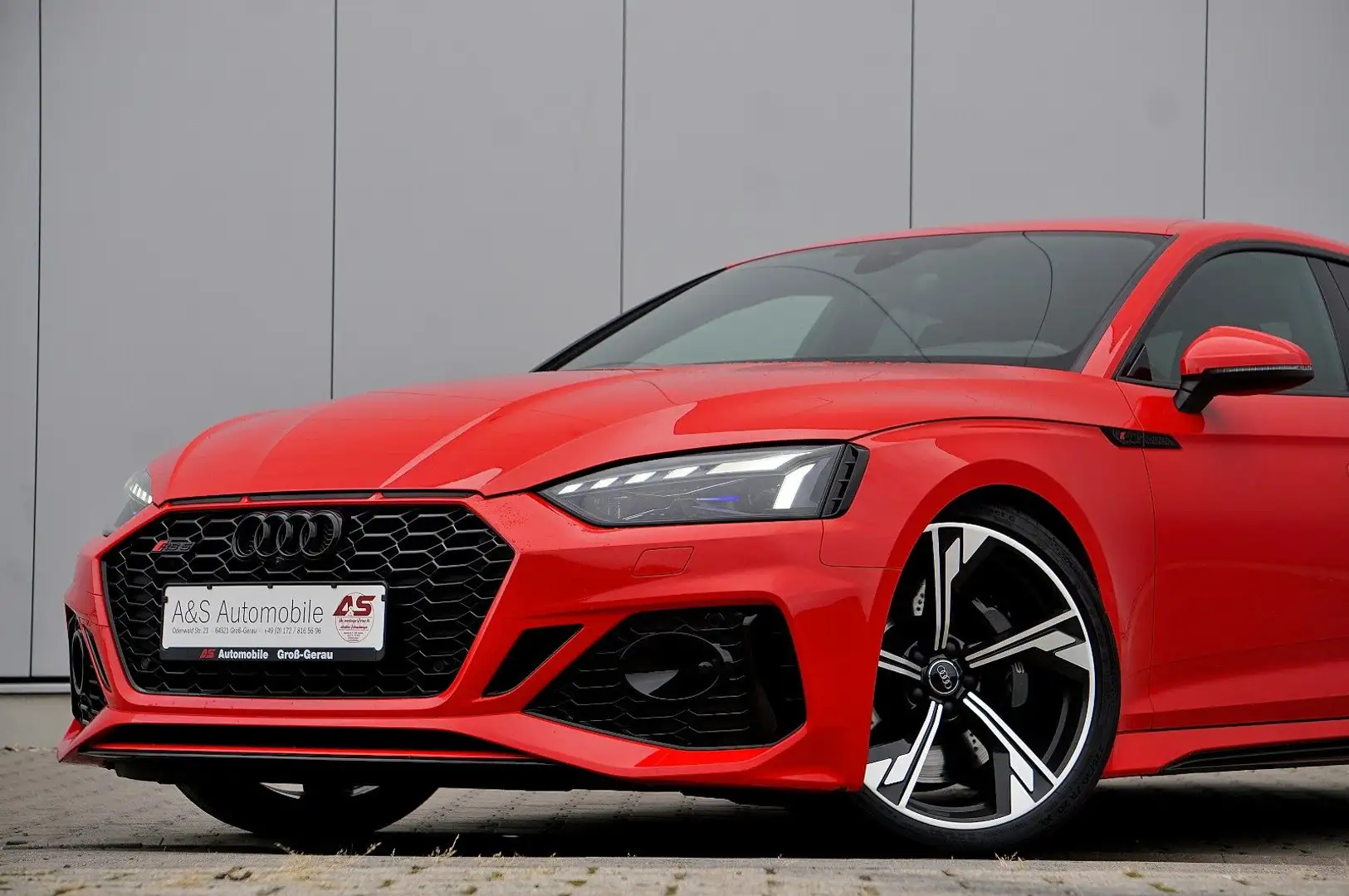 Audi RS5 2.9 TFSI *UNFALLFREI *ERSTLACK *RS-SITZE Rouge - 1