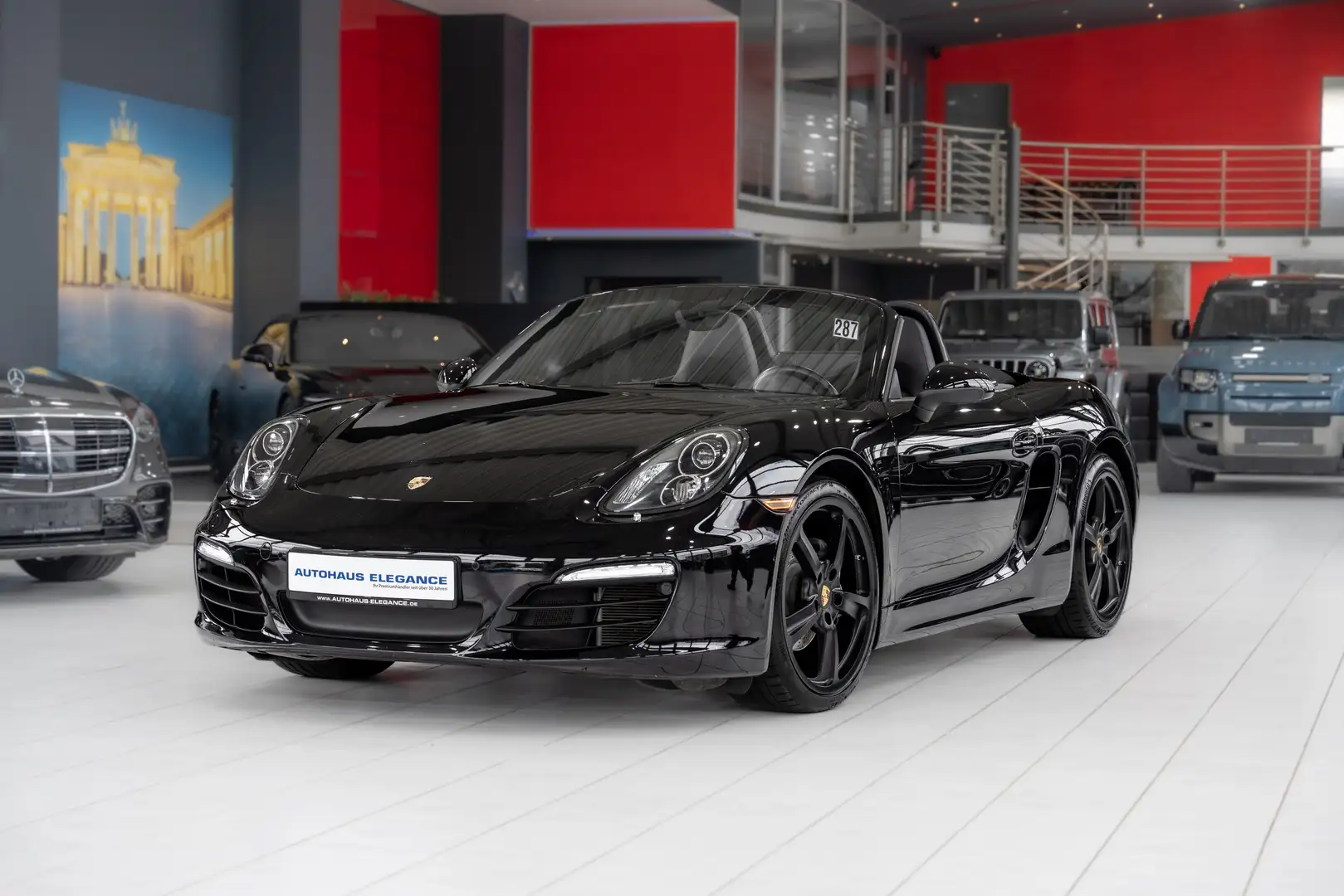 Porsche Boxster Black Edition*SPORT-CHRONO*PDK*BOSE*PDLS Noir - 1