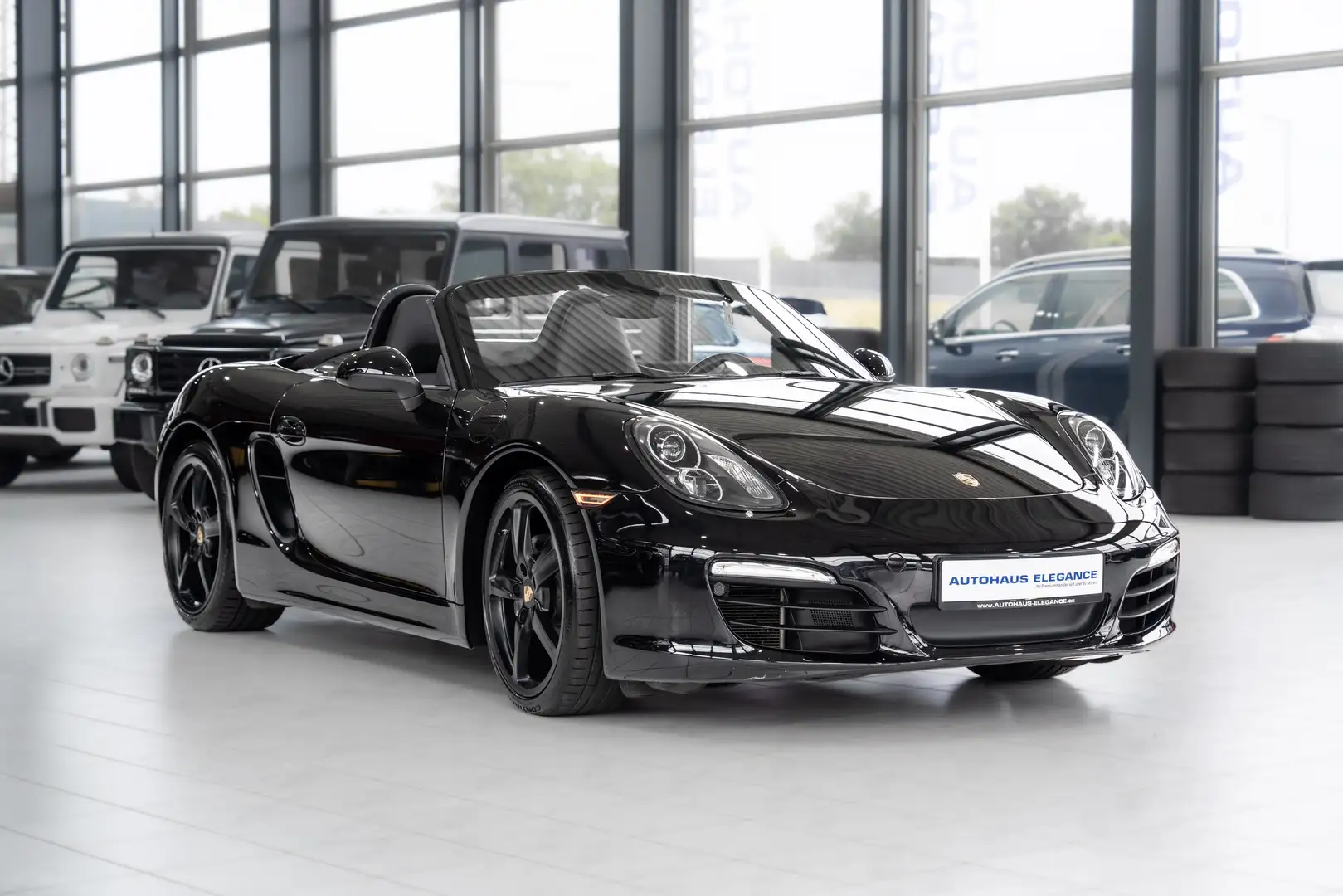 Porsche Boxster Black Edition*SPORT-CHRONO*PDK*BOSE*PDLS Noir - 2