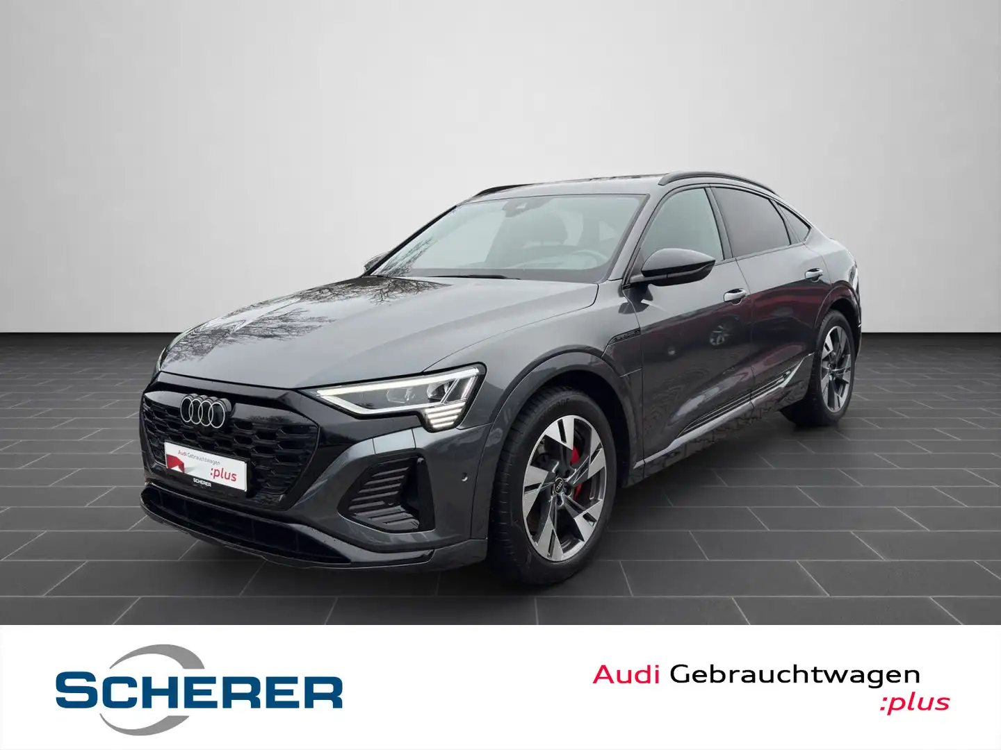 Audi Q8 e-tron 55 e-tron NAVI HUD KAMERA Grau - 1