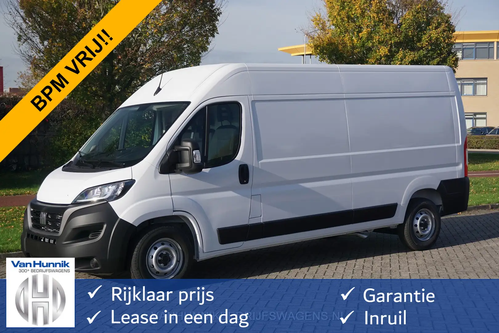 Fiat Ducato Maxi 35 180PK L3H2 Series 9 BPM VRIJ!! Climate, Ap Weiß - 1